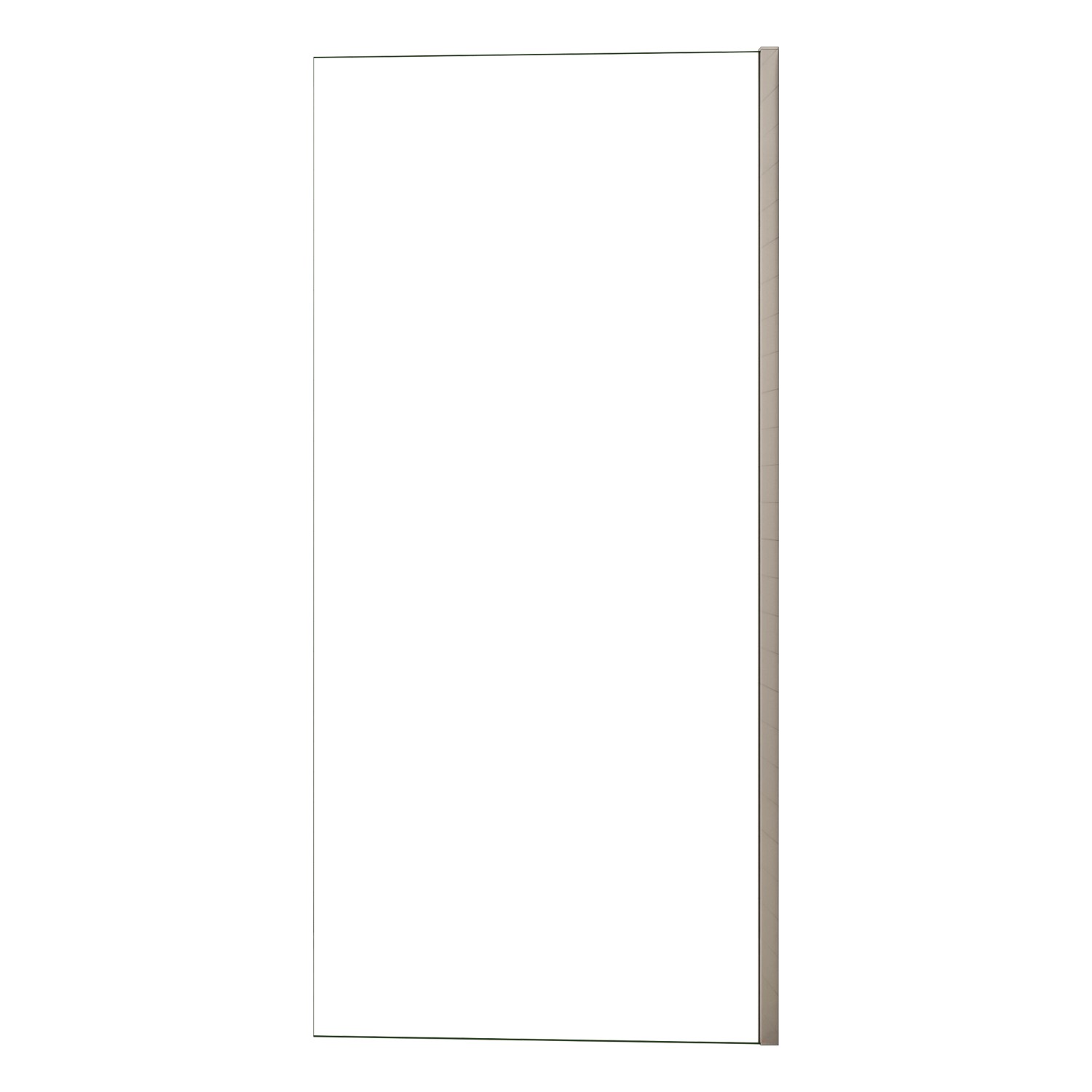 AICA Walk in Duschkabine B.100 x H.200cm Duschwand 8mm NANO ESG Glas Duscha günstig online kaufen