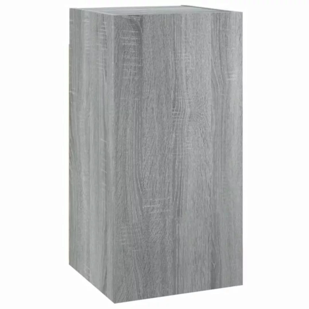 furnicato TV-Schrank Grau Sonoma 30,5x30x60 cm Holzwerkstoff günstig online kaufen