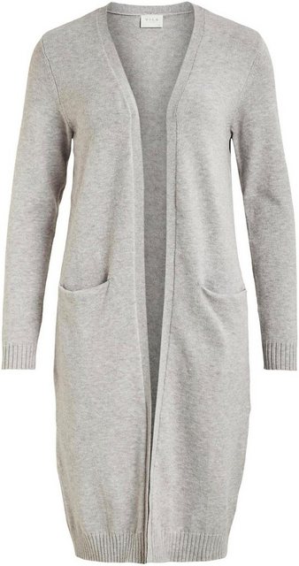 Vila Longstrickjacke VIRIL LONG L/S KNIT CARDIGAN - NOOS in knielanger Form günstig online kaufen