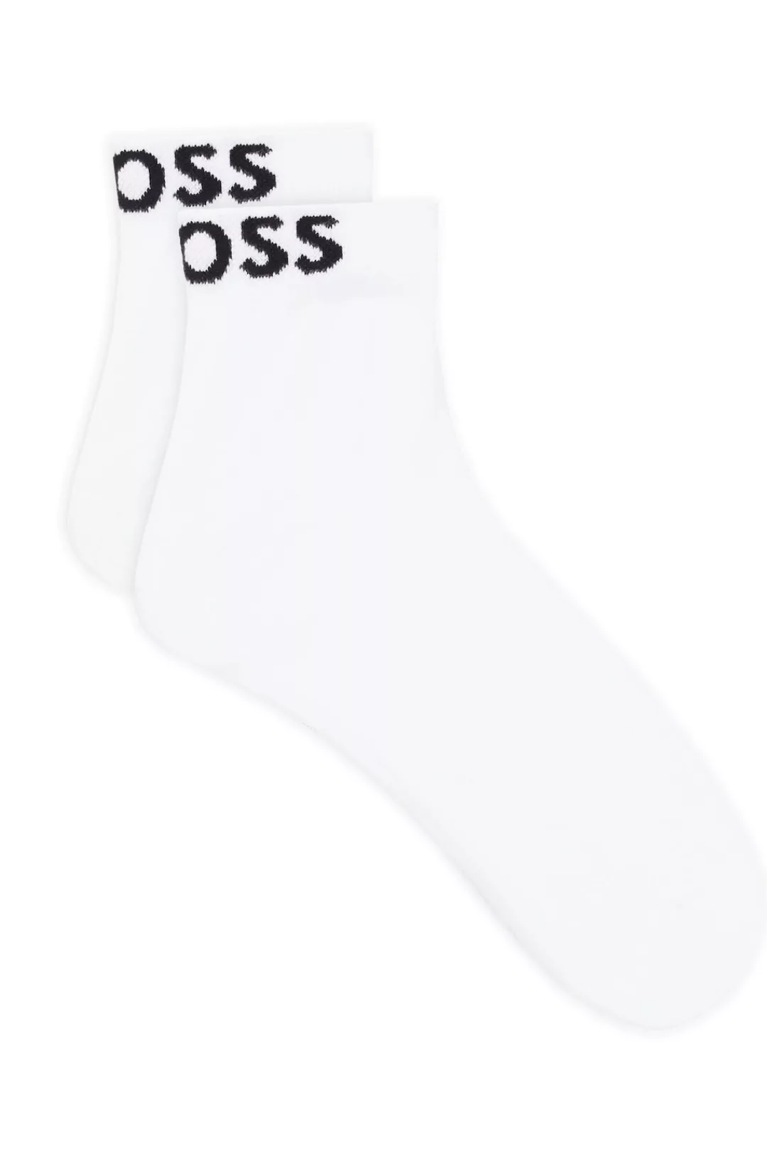 BOSS Freizeitsocken "2P SH Logo CC W", (Packung, 2 Paar, 2er), mit eingestr günstig online kaufen