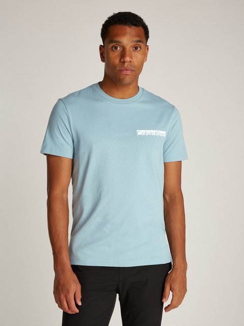 Calvin Klein Rundhalsshirt NY CHEST BOX LOGO T-SHIRT mit Logoprint günstig online kaufen