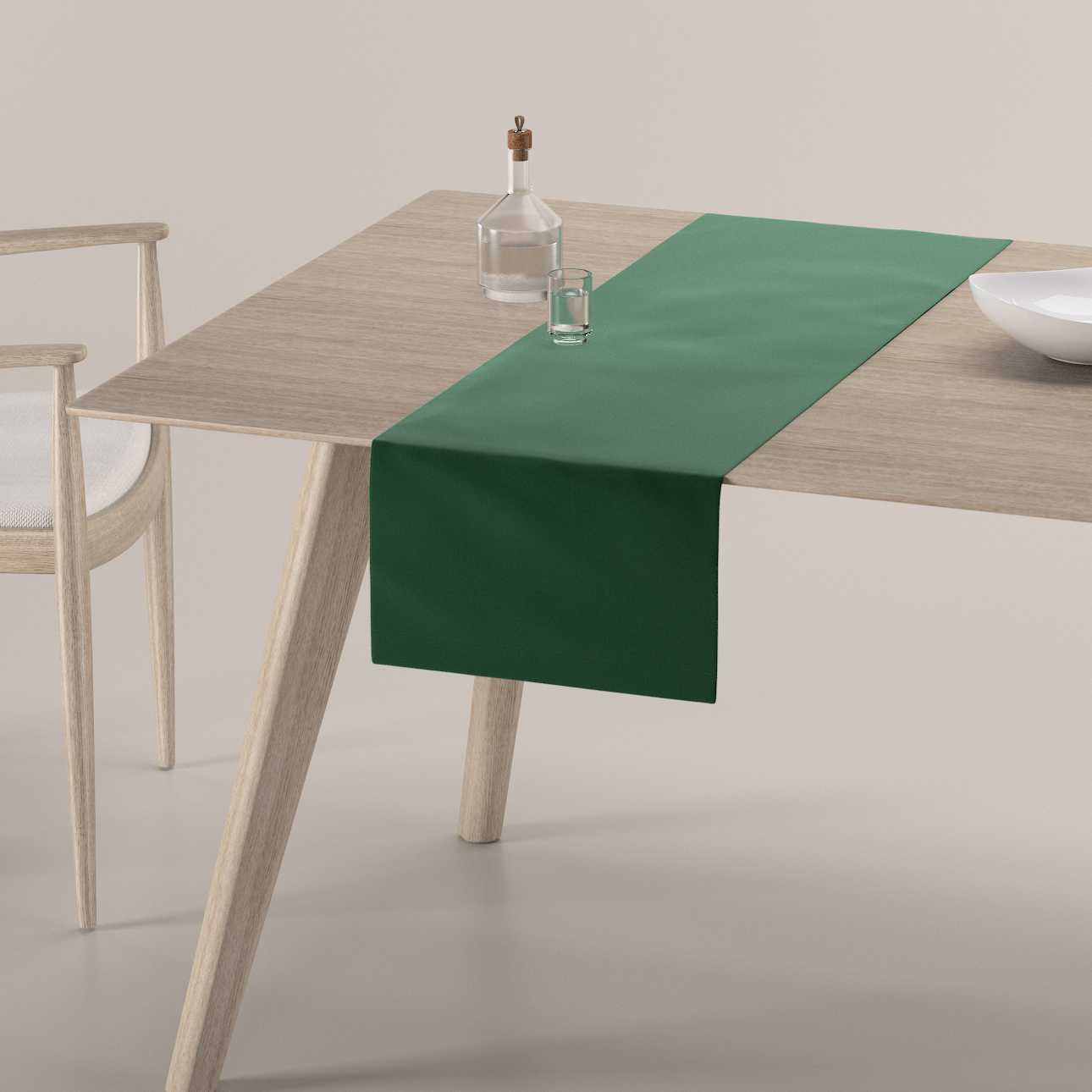 Tischläufer, grün, 40 x 130 cm, Velvet (704-13) günstig online kaufen