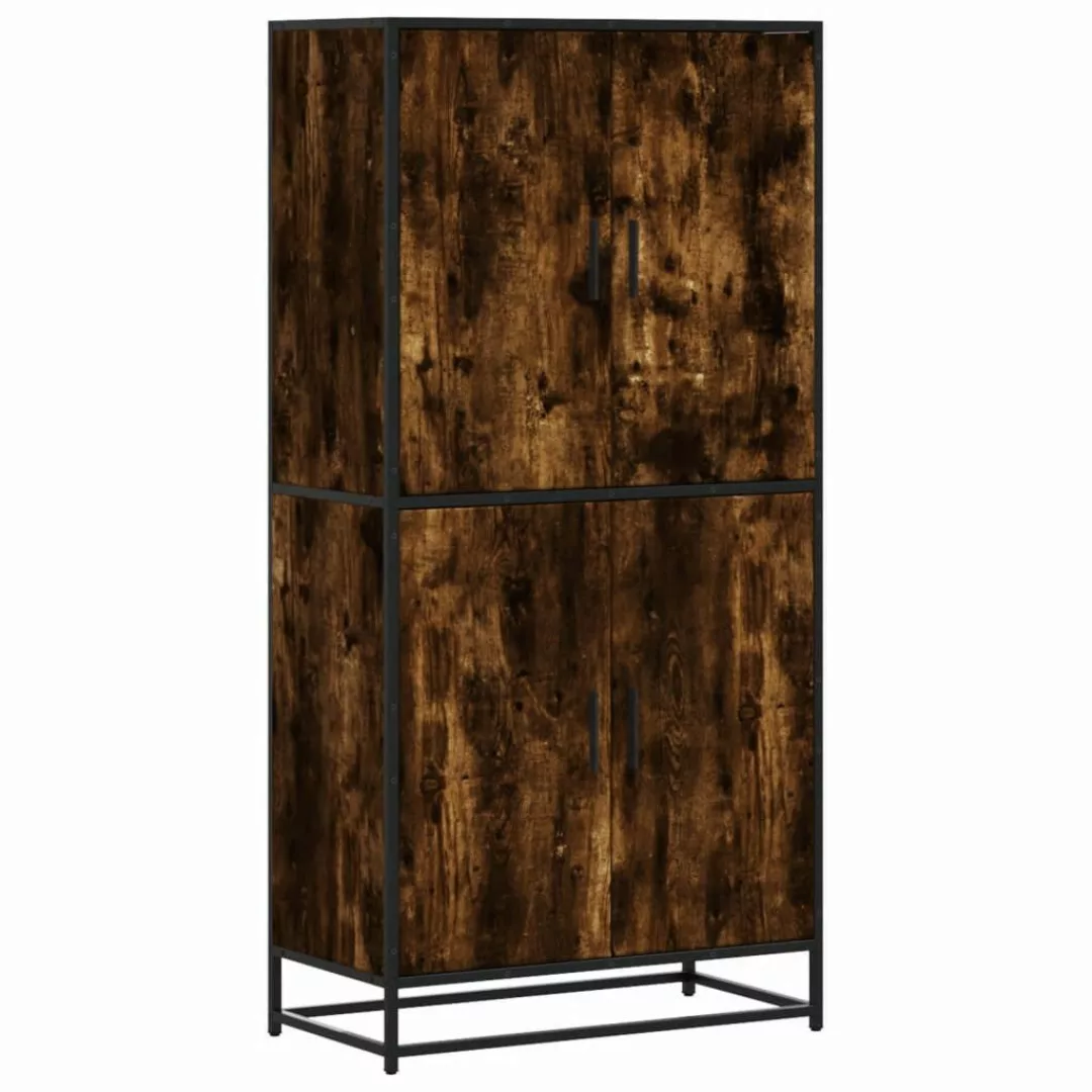 vidaXL Highboard Highboard Räuchereiche 68x35x139 cm günstig online kaufen