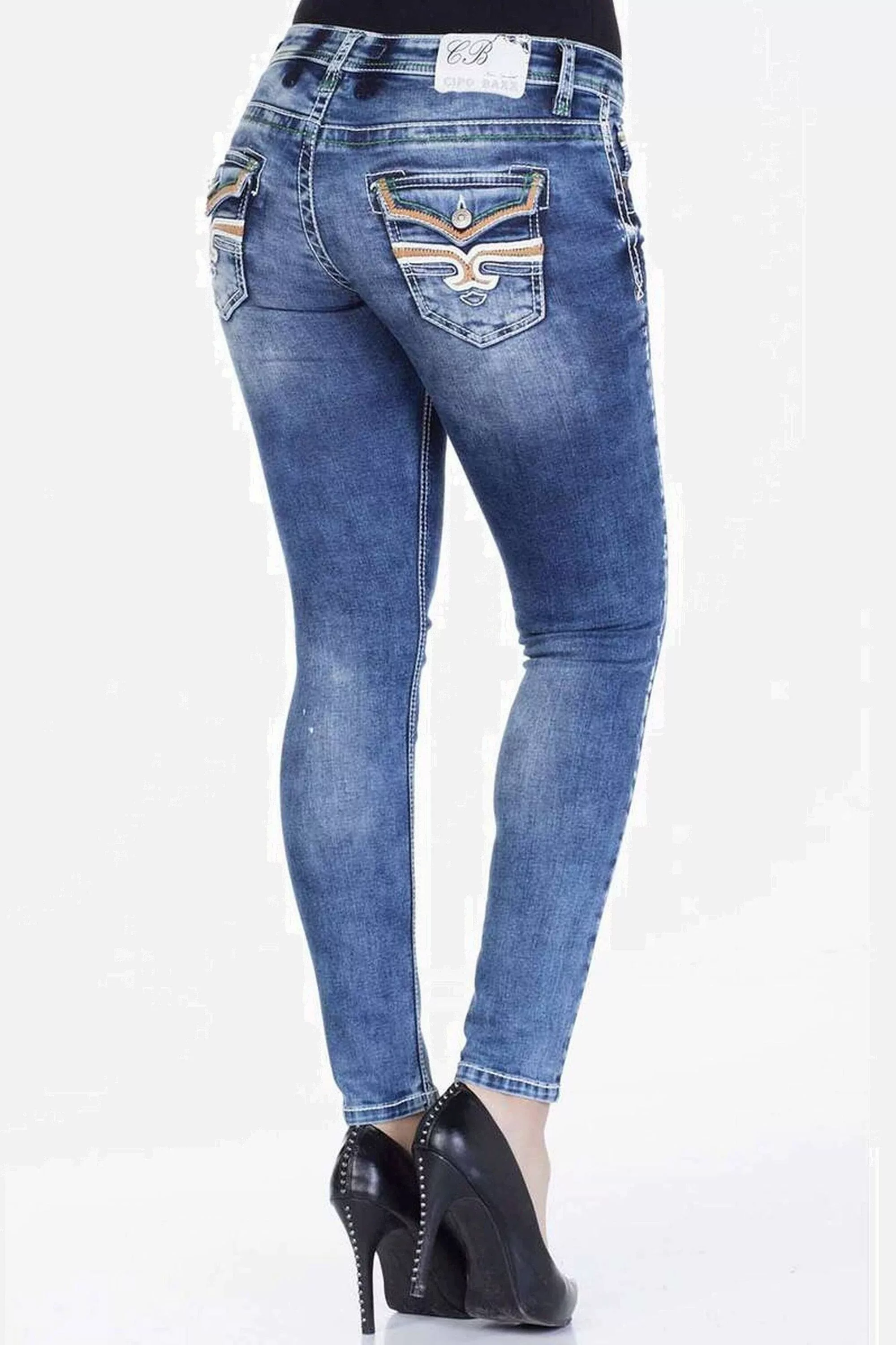 Cipo & Baxx Slim-fit-Jeans "Jeans" günstig online kaufen