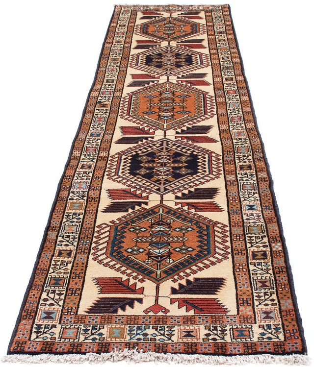 morgenland Orientteppich »Perser - Nomadic - 291 x 73 cm - beige«, rechteck günstig online kaufen