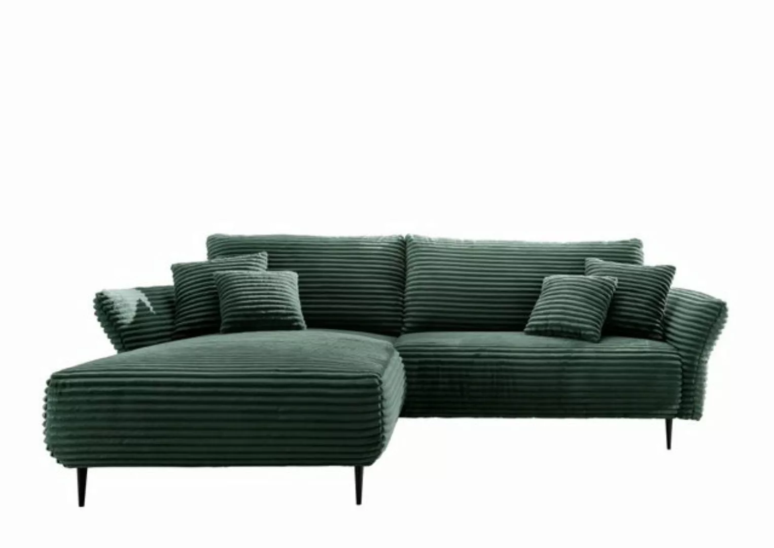 Myhomelando Ecksofa Vision, mit verstellbaren Armlehnen, 4 Zierkissen, beid günstig online kaufen