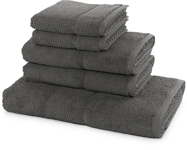Möve for frottana Handtuch Set »Pearl«, 5 tlg., Walkfrottier, 5tlg.-Set 2xG günstig online kaufen