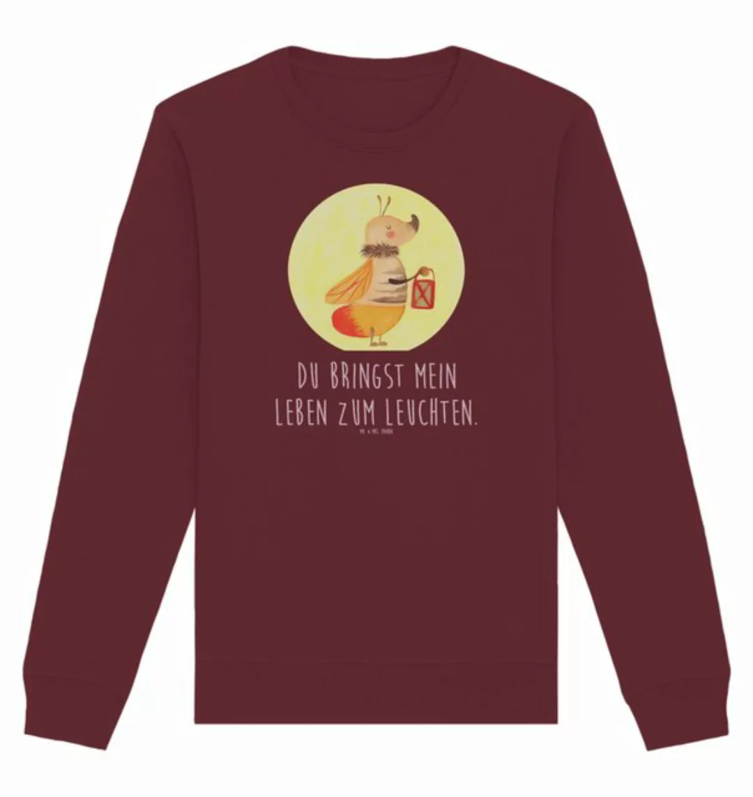 Mr. & Mrs. Panda Longpullover Größe L Glühwürmchen - Burgundy - Geschenk, l günstig online kaufen