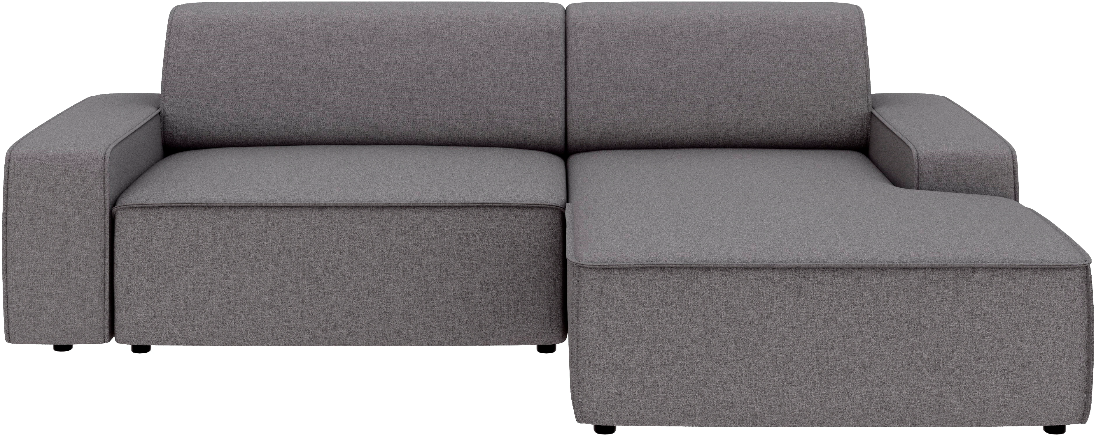 TRENDMANUFAKTUR Ecksofa »Graz, wahlweise mit Sitzvorschub und Bettkasten, L günstig online kaufen