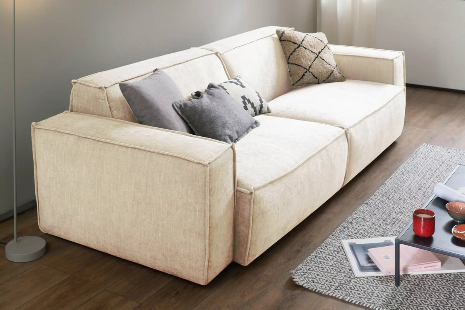 KAWOLA Sofa, Stoff 2-Sitzer od. 3-Sitzer versch. Farben günstig online kaufen