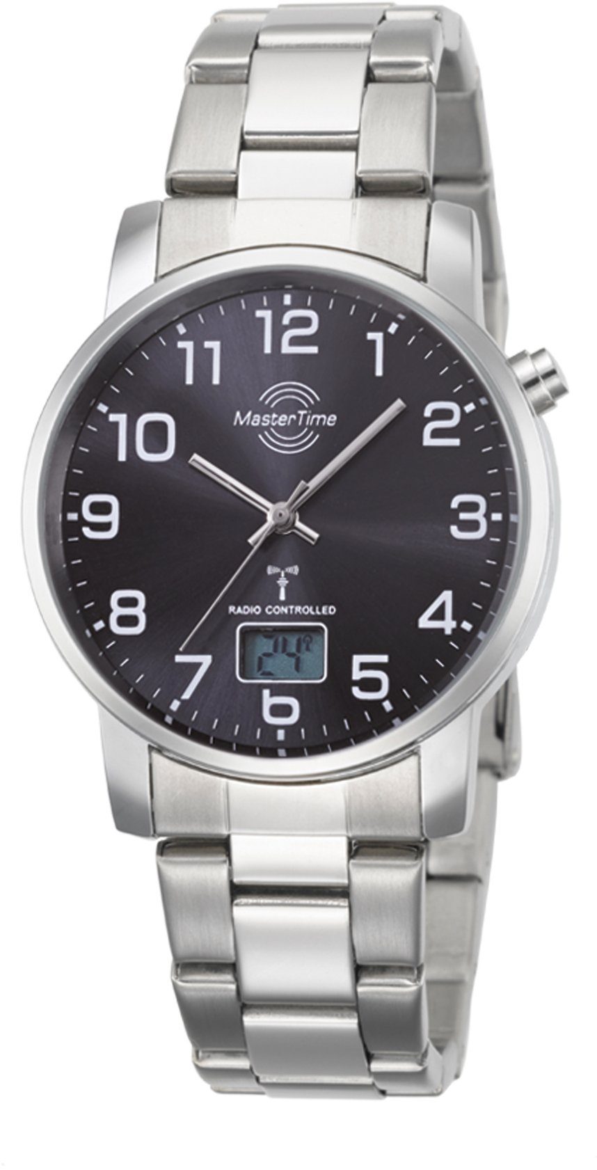 MASTER TIME Funkuhr Basic MTGA-10694-21M, Armbanduhr, günstig online kaufen
