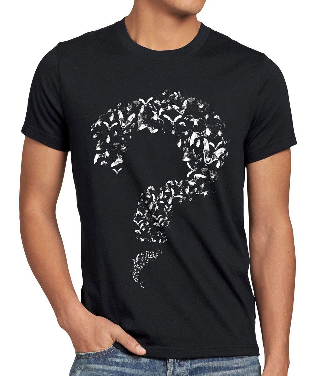 style3 T-Shirt Fledermaus Fragezeichen batman Joker günstig online kaufen