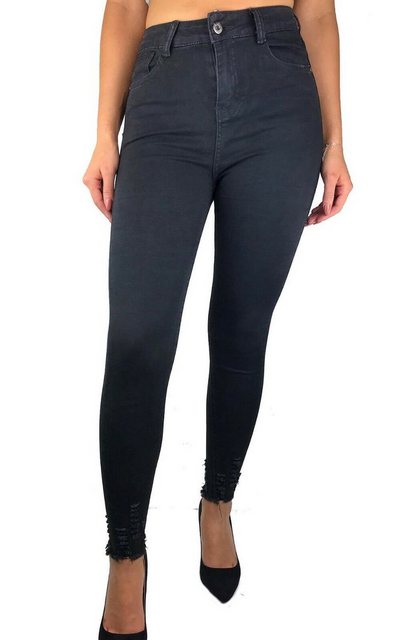 Worldclassca Skinny-fit-Jeans Worldclassca Damen Skinny Jeans high Waist Rö günstig online kaufen