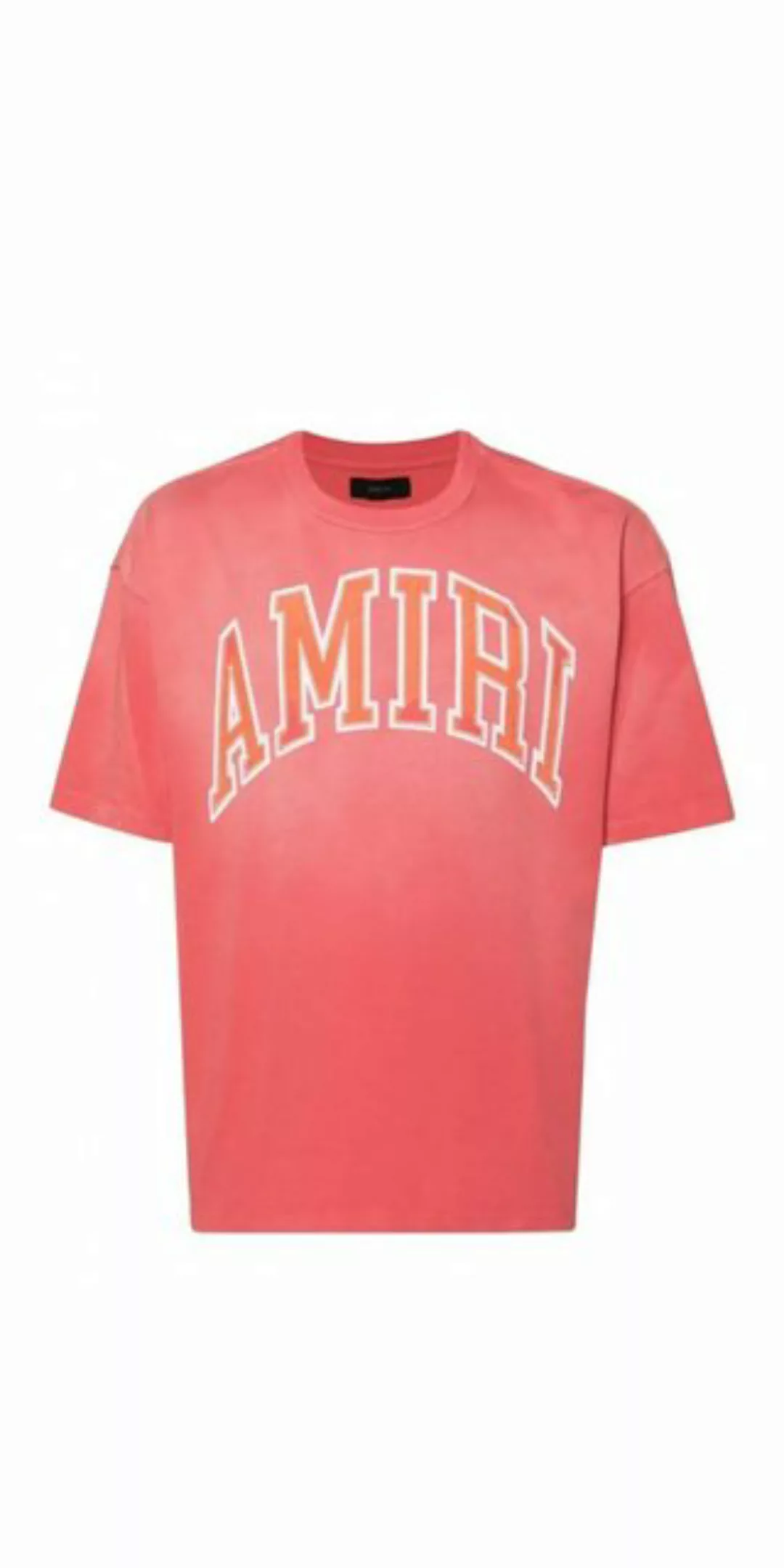 AMIRI Print-Shirt Amiri Logodruck Vintage T-Shirt Rot Herren günstig online kaufen