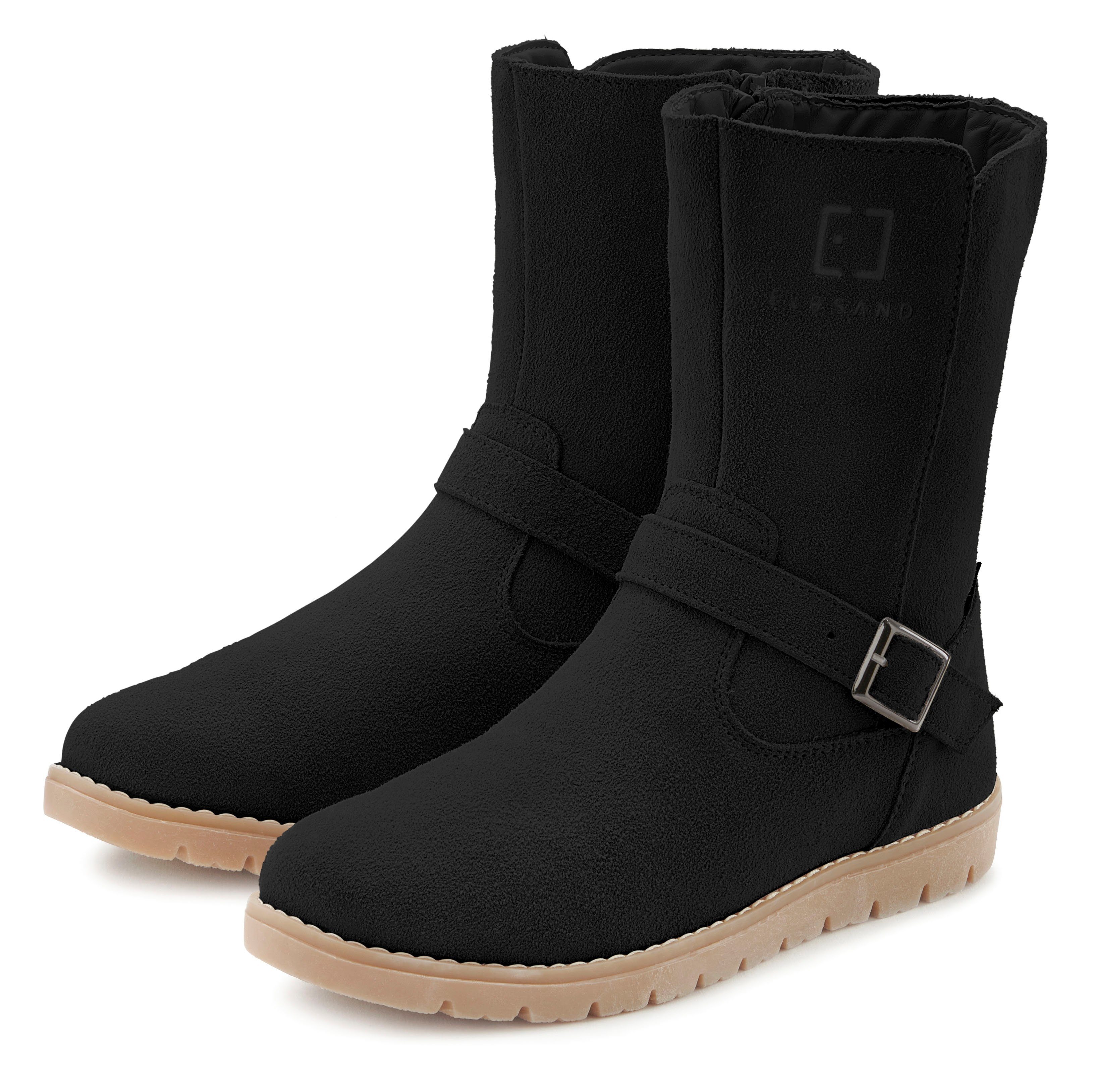 Elbsand Winterstiefel Boots,Winterstiefelette,Leder, wind- & wasserabweisen günstig online kaufen
