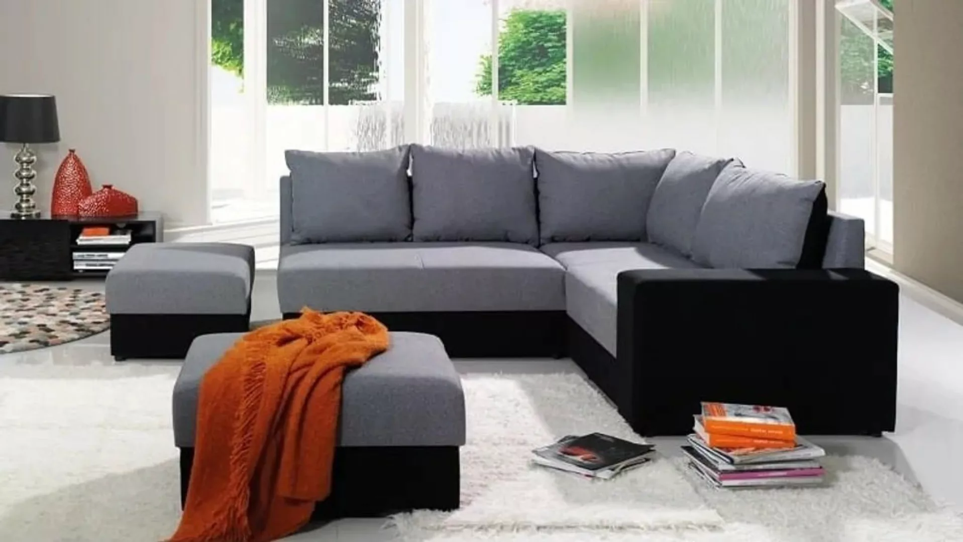 DB-Möbel Ecksofa mit Schlaffunktion BESTO MUNA Sofa vom Hersteller günstig online kaufen