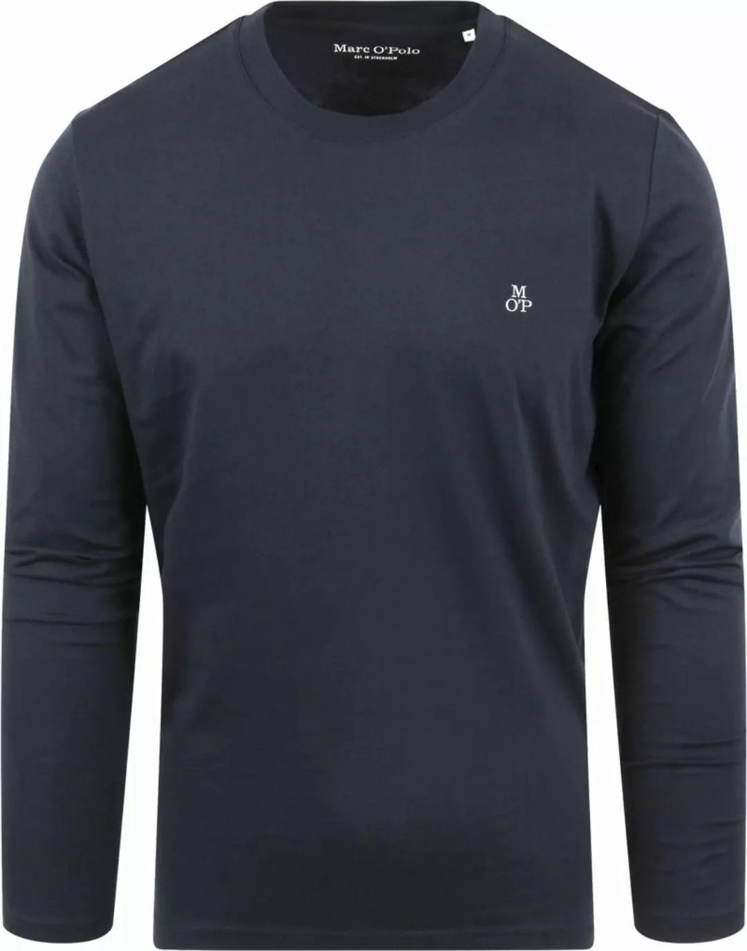 Marc O'Polo Long Sleeve T-Shirt Navy - Größe L günstig online kaufen