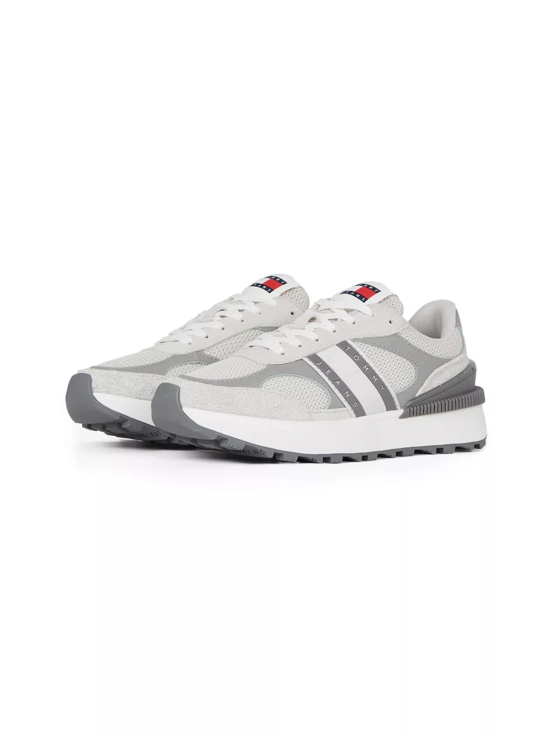 Tommy Jeans Plateausneaker "TJW TECH RUNNER", Freizeitschuh, Halbschuh, Sch günstig online kaufen