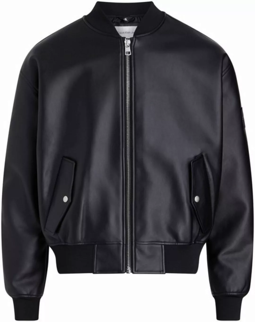 Calvin Klein Jeans Collegejacke FAUX LEATHER BOMBER in Lederoptik günstig online kaufen