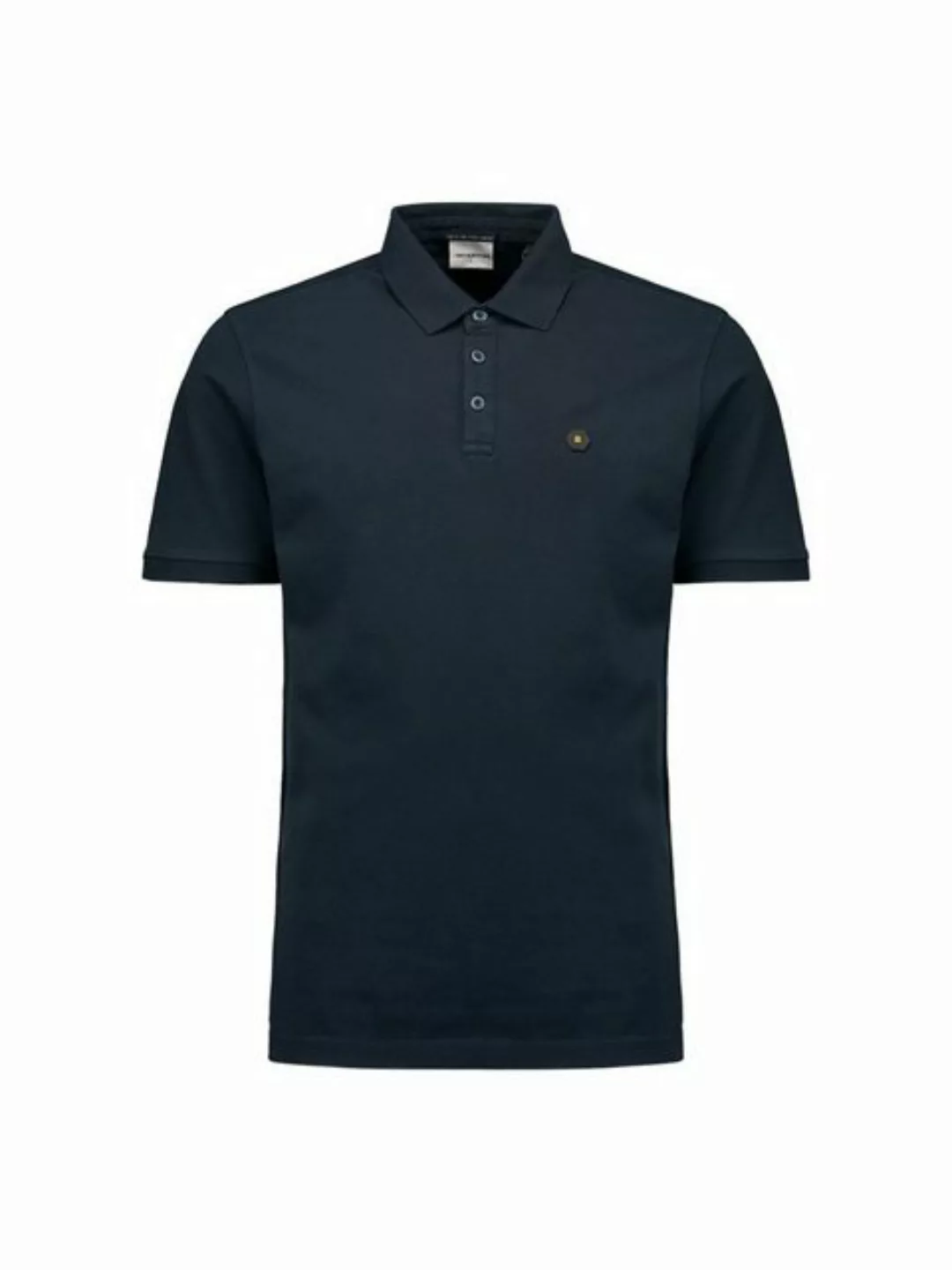 NO EXCESS Poloshirt mit Logo-Badge günstig online kaufen