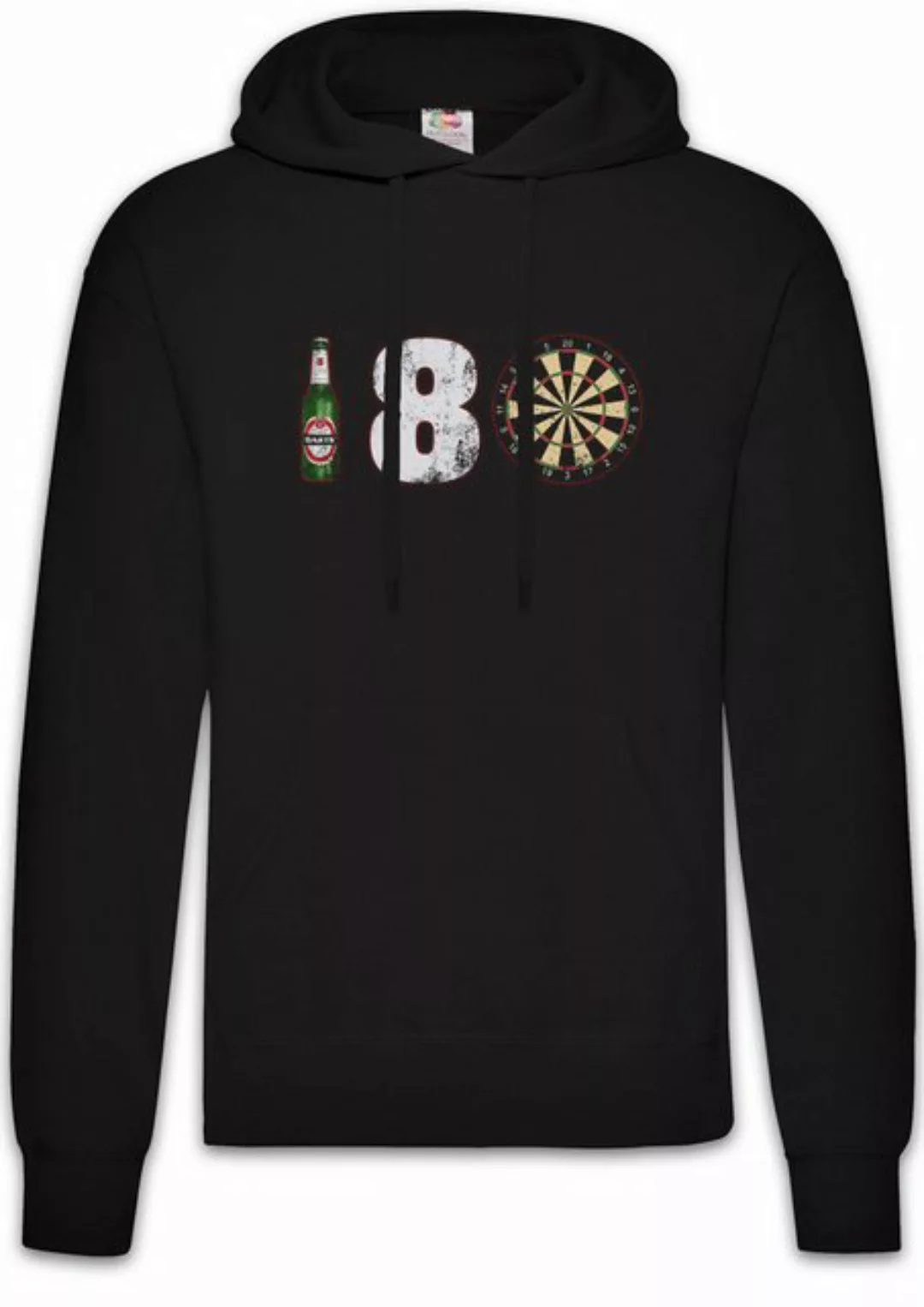 Urban Backwoods Hoodie 180 Darts Herren Hoodie Arrows Dart Target Zielschei günstig online kaufen