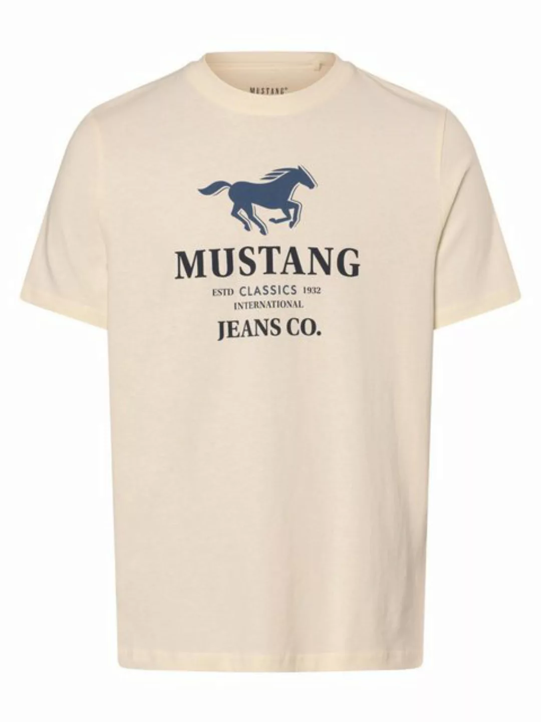 MUSTANG Kurzarmshirt Print-Shirt günstig online kaufen