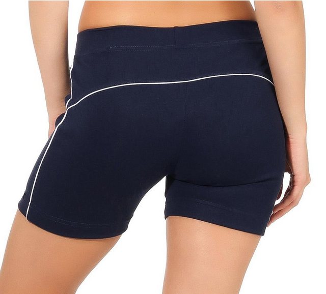 EloModa Hotpants Damen Sport Shorts Hotpants kurz Baumwolle Radler Fitness, günstig online kaufen