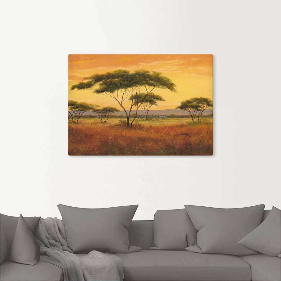 Artland Wandbild »Afrikalandschaft«, Afrika, (1 St.) günstig online kaufen