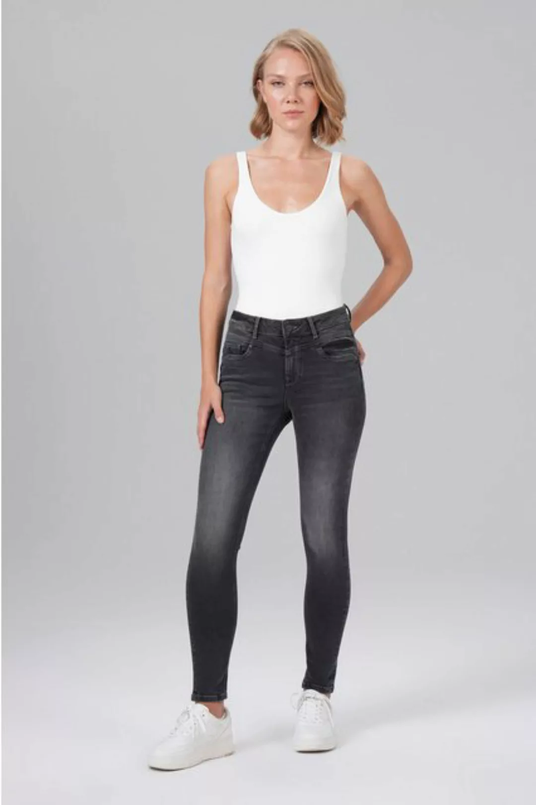 Miracle of Denim 5-Pocket-Jeans Elena Skinny Fit (1-tlg) günstig online kaufen