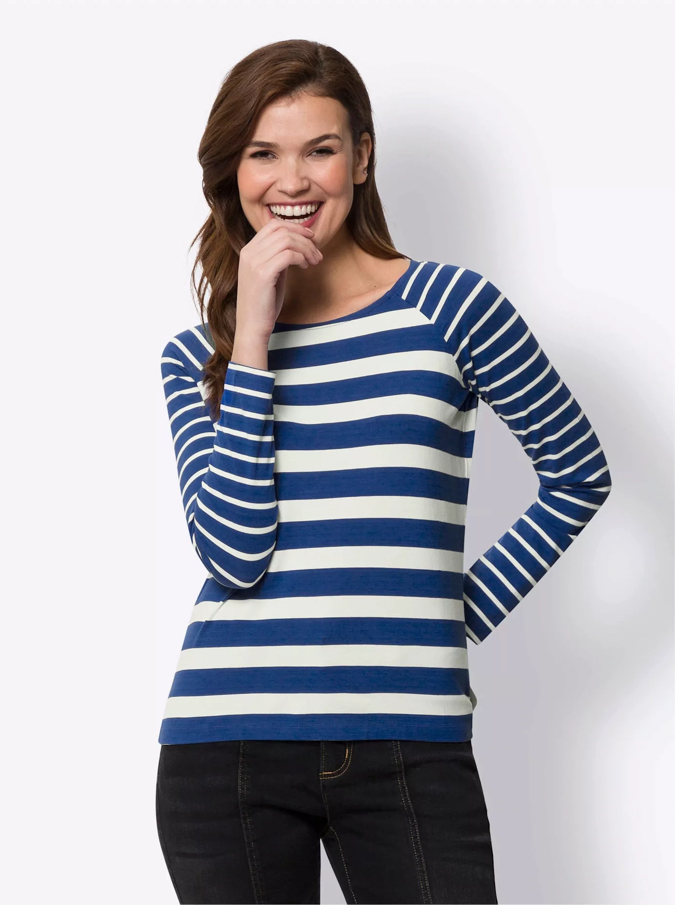heine Rundhalsshirt "Streifenshirt", (1 tlg.) günstig online kaufen