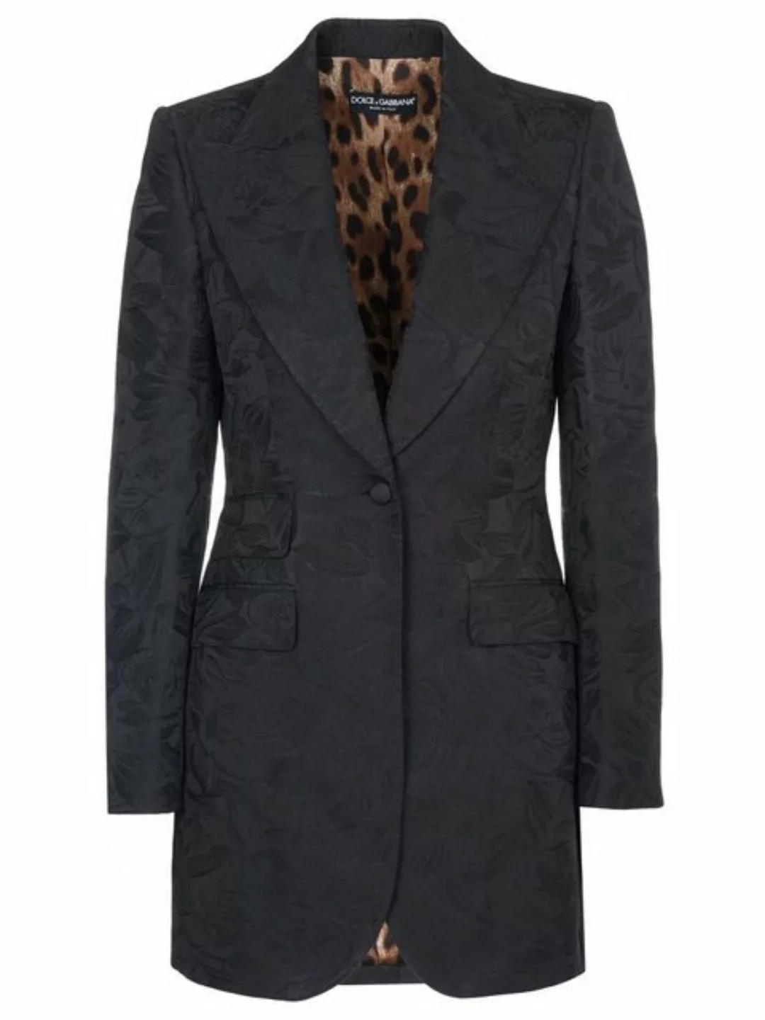 DOLCE & GABBANA Langjacke Dolce & Gabbana Blazer schwarz günstig online kaufen