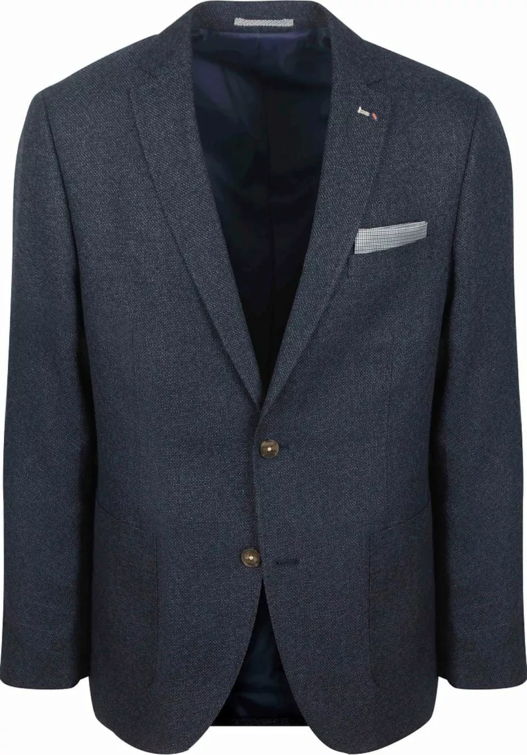 Suitable Blazer Leek Structure Navyblau - Größe 50 günstig online kaufen