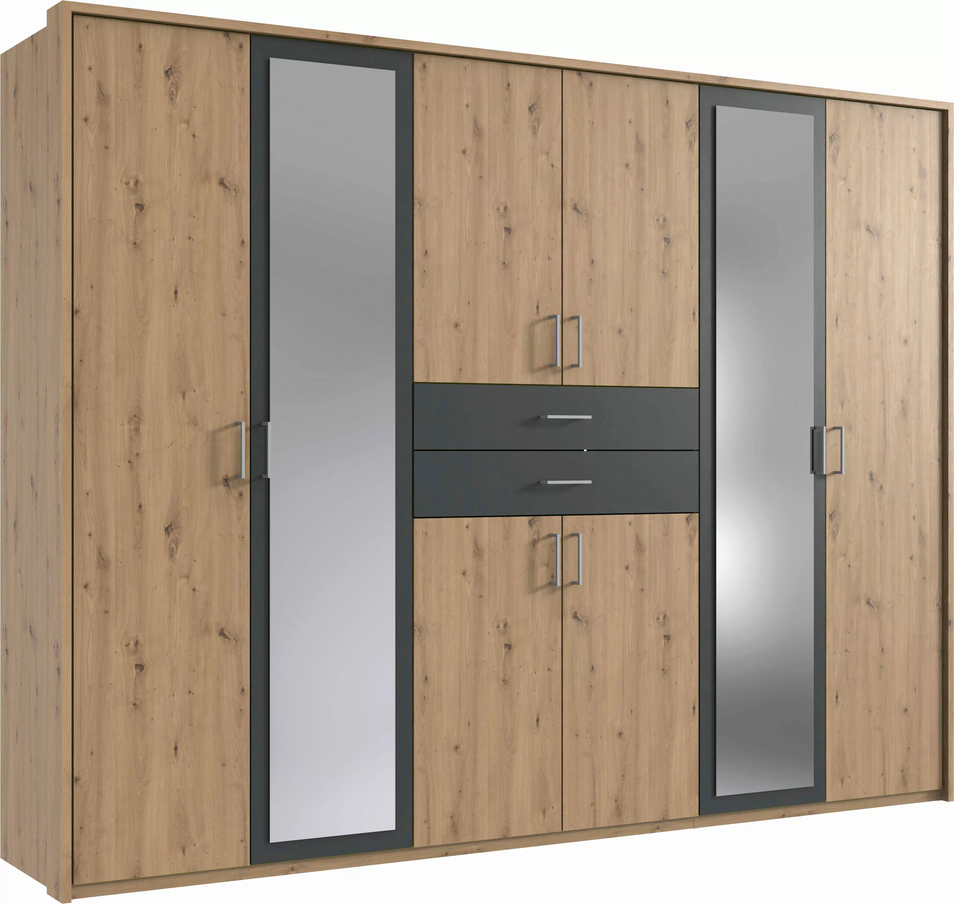 Wimex Kleiderschrank "Diver Drehtürenschrank mit Spiegel, 180, 225 o. 270cm günstig online kaufen