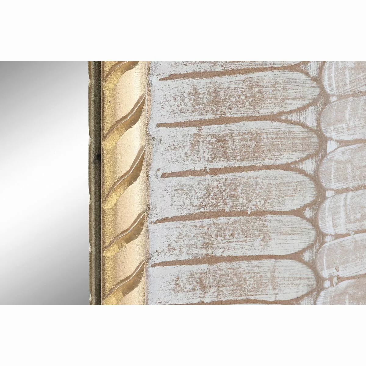 Wandspiegel Dkd Home Decor Kristall Golden Weiß Holz Mdf (93 X 6 X 180 Cm) günstig online kaufen
