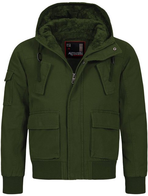 Alessandro Salvarini Winterjacke AS-139 mit kuschlig warmem Teddyfell günstig online kaufen