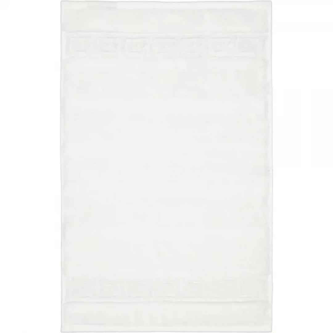 Cawö - Noblesse Uni 1001 - Farbe: 600 - weiß - Gästetuch 30x50 cm günstig online kaufen