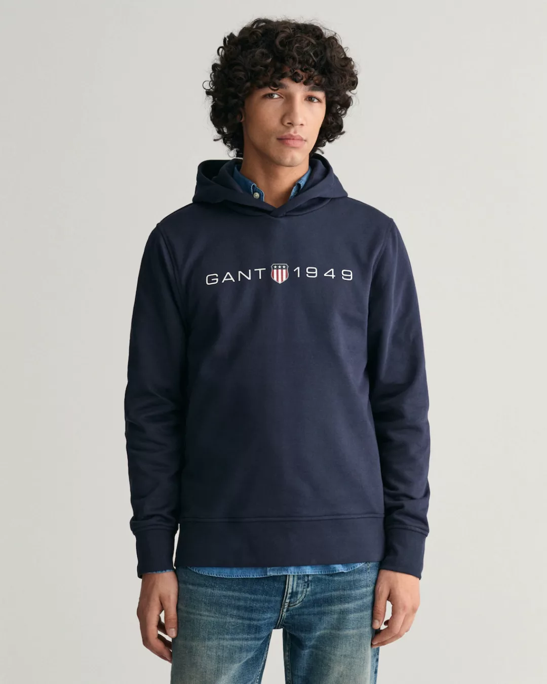 Gant Sweatshirt PRINTED GRAPHIC HOODIE günstig online kaufen