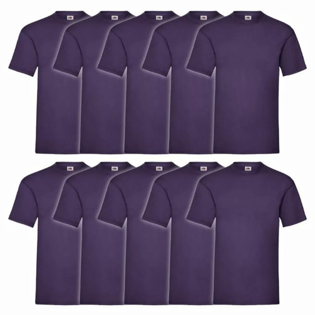 Fruit of the Loom Rundhalsshirt Fruit of the Loom Valueweight T 10er Pack günstig online kaufen