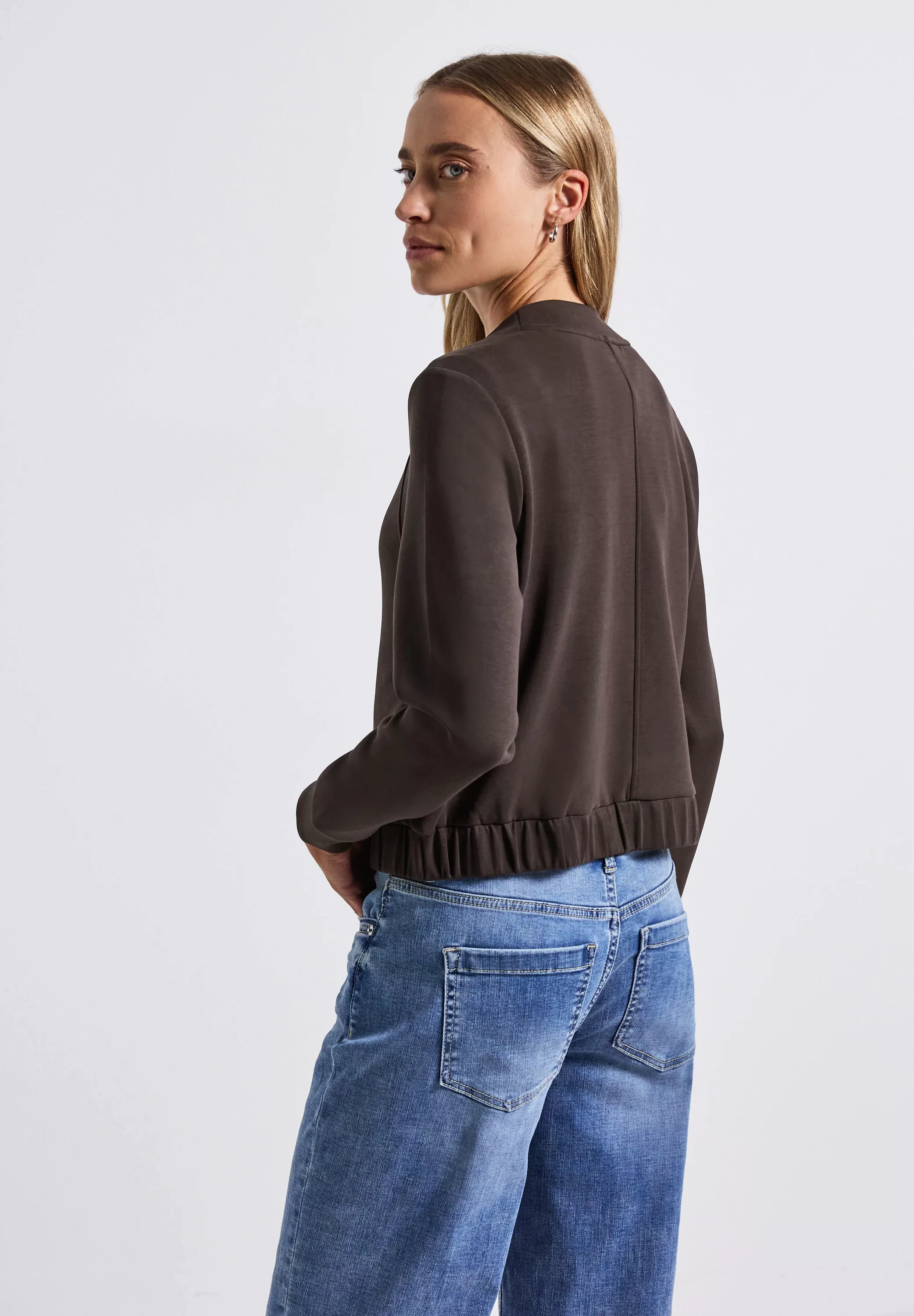 STREET ONE Cardigan, mit Rundhalsausschnitt günstig online kaufen
