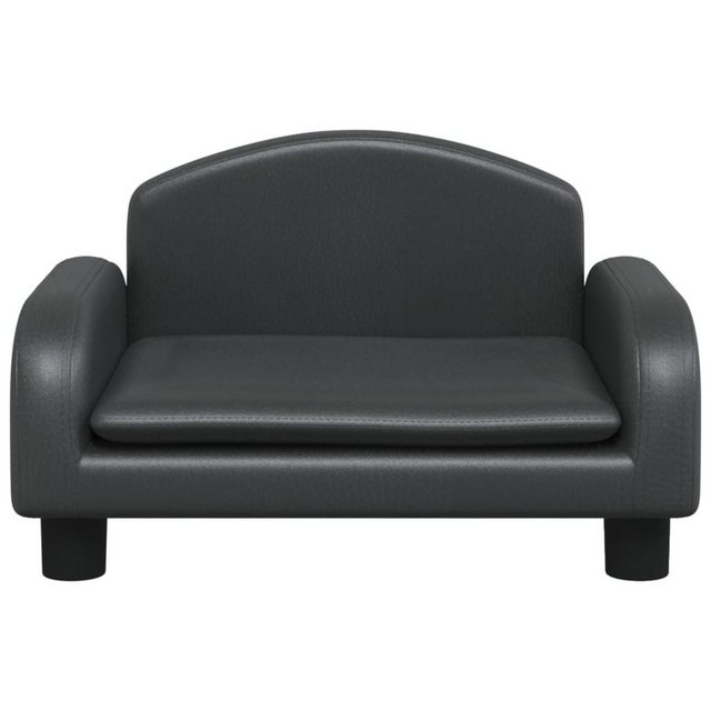 vidaXL Kindersofa Kindersofa Schwarz 50x40x30 cm Kunstleder Kindercouch Kin günstig online kaufen