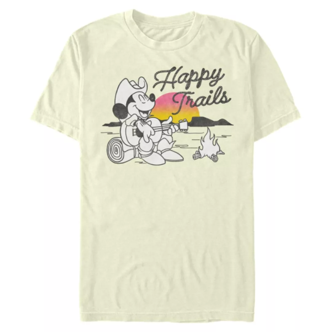 Disney Classics - Micky Maus - Micky Maus Happy Trails - Männer T-Shirt günstig online kaufen