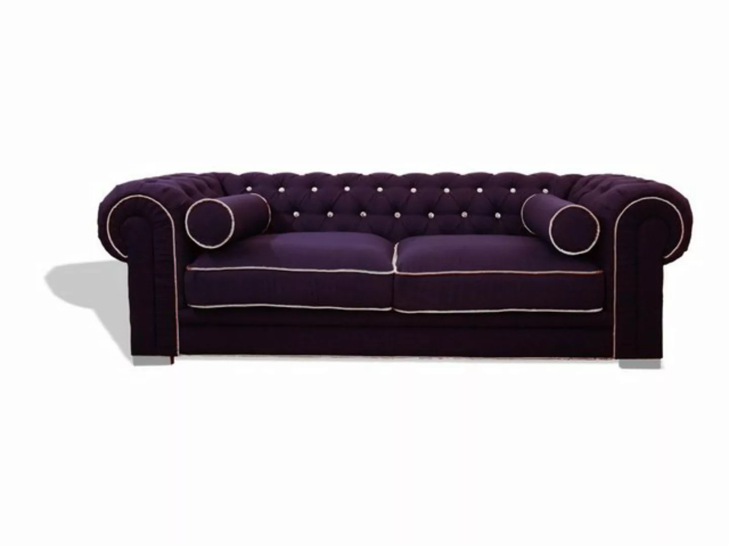 Xlmoebel 3-Sitzer Chesterfield Sofa mit 3 Sitzplätzen, Designer-Polstercouc günstig online kaufen