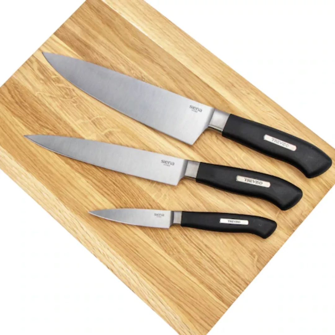 Siena Home Messer-Set »TREVISO«, (Set, 3 tlg., Koch-, Filetier-, Officemess günstig online kaufen