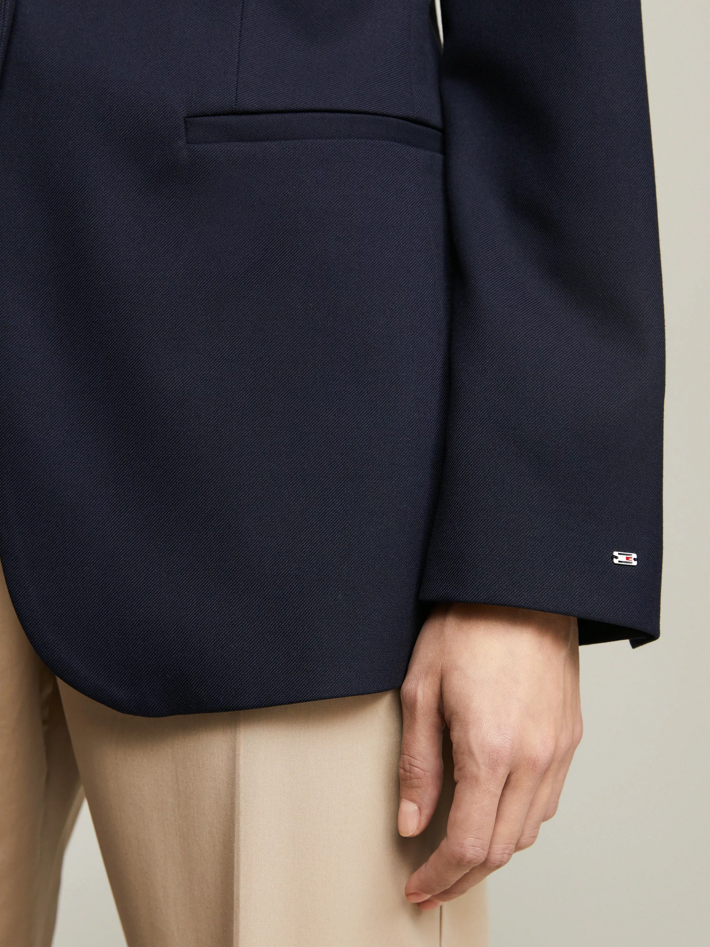 Tommy Hilfiger Longblazer "SMD CORE REGULAR SB BLAZER", mit Logostickerei günstig online kaufen