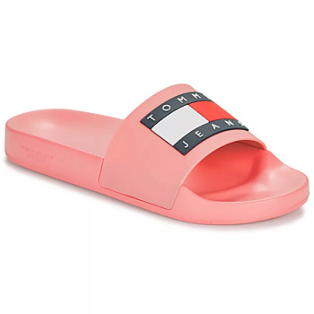 Tommy Jeans  Zehensandalen TOMMY JEANS FLAG POOL SLIDE ESS günstig online kaufen