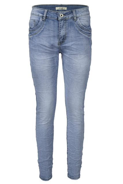 Jewelly Regular-fit-Jeans Stretch Jeans Five-Pocket-Jeans Boyfriend -Cut günstig online kaufen