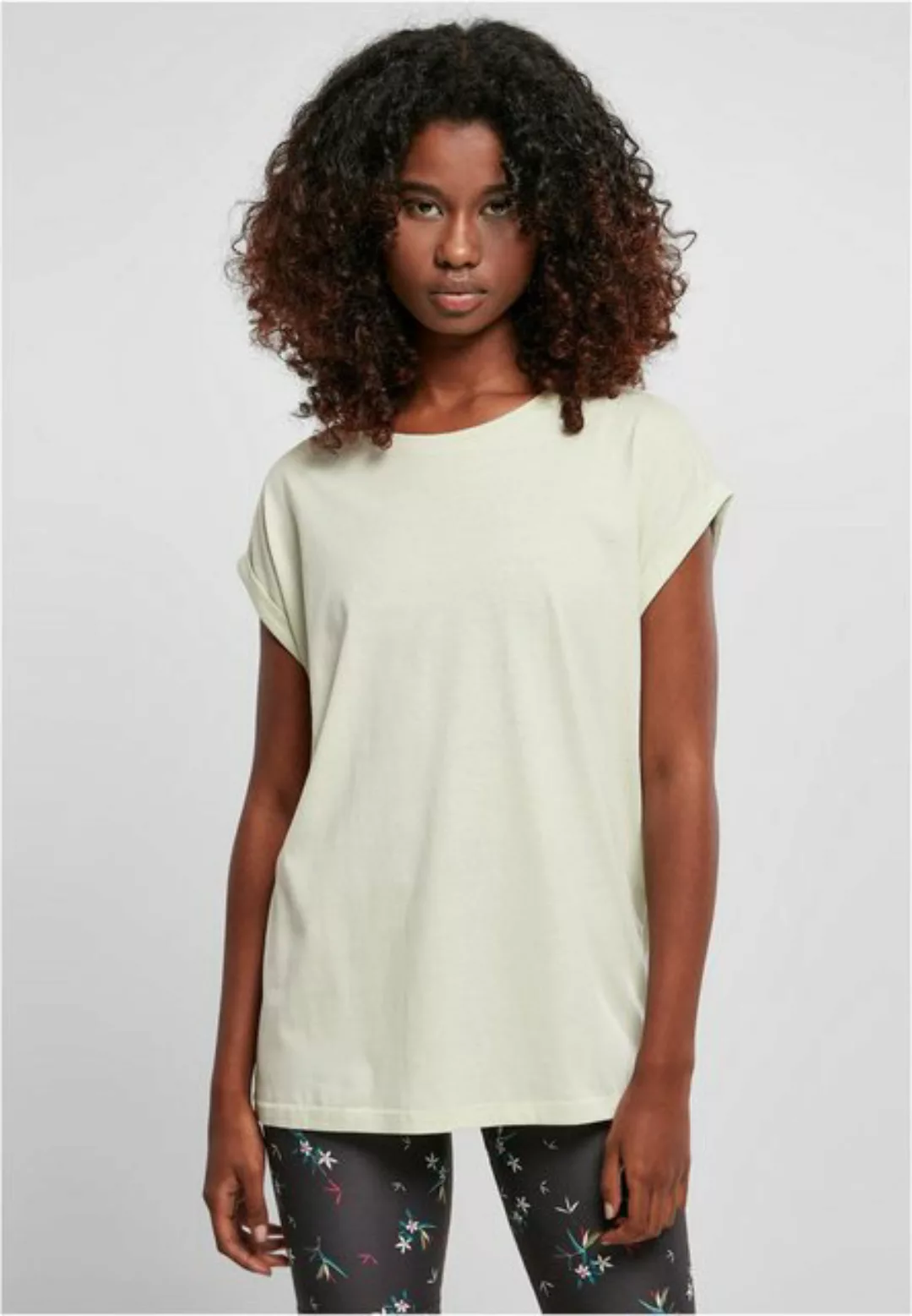 URBAN CLASSICS T-Shirt TB771 - Ladies Extended Shoulder Tee lightmint 3XL günstig online kaufen