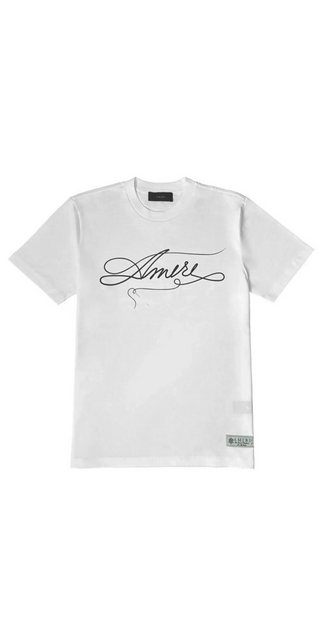 AMIRI Print-Shirt AMIRI Logo Print Stitch T-Shirt Schwarz Herren günstig online kaufen