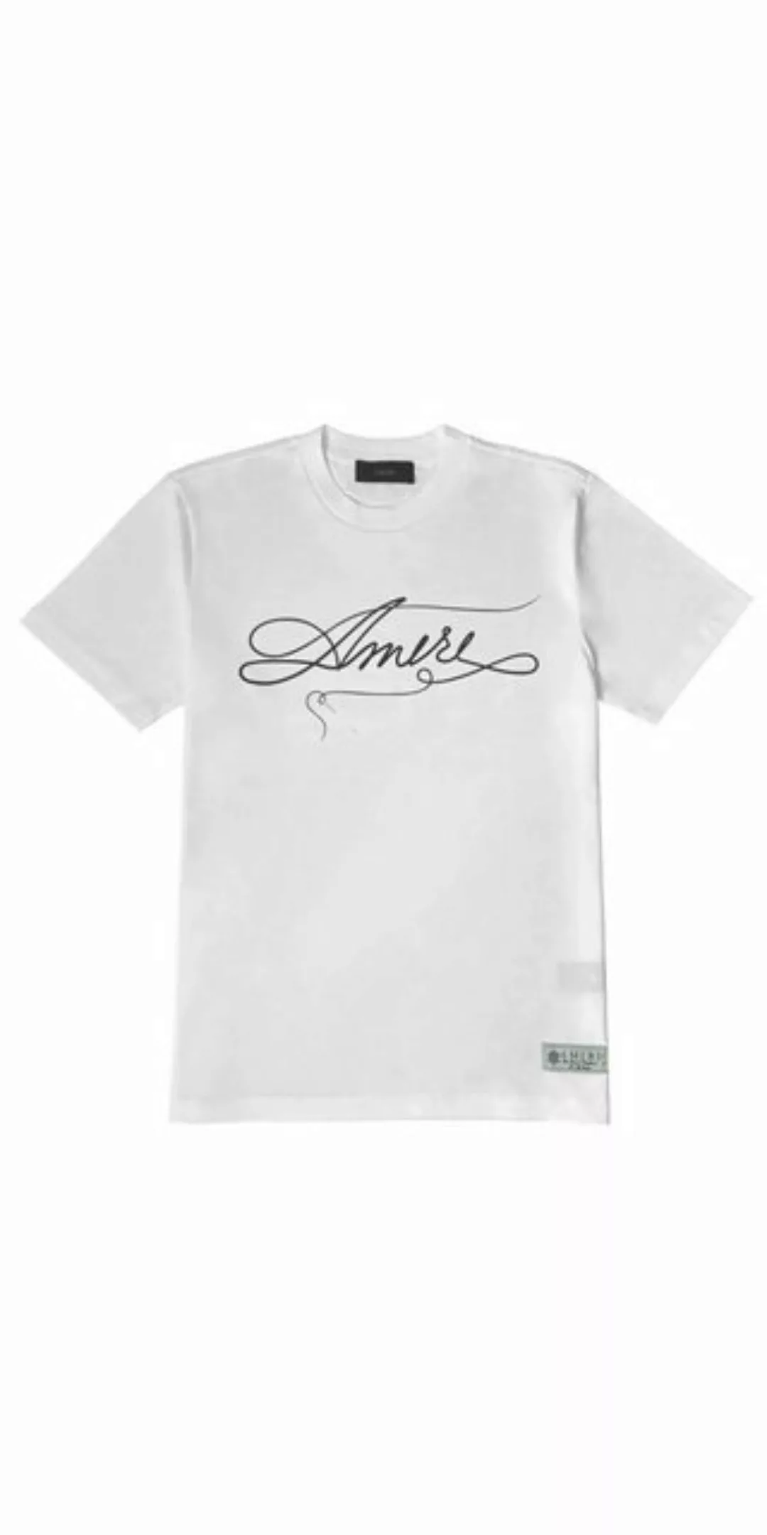 AMIRI Print-Shirt AMIRI Logo Print Stitch T-Shirt Schwarz Herren günstig online kaufen