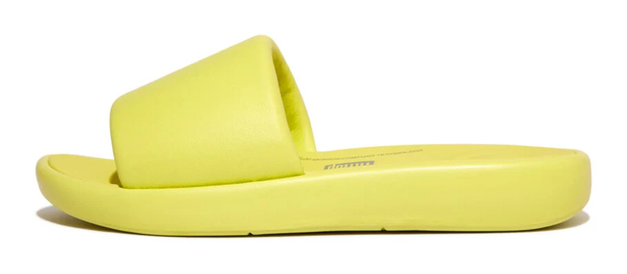 Fitflop Pantolette "IQUSHION D-LUXE PADDED LEATHER SLIDES", Sommerschuh, Sc günstig online kaufen